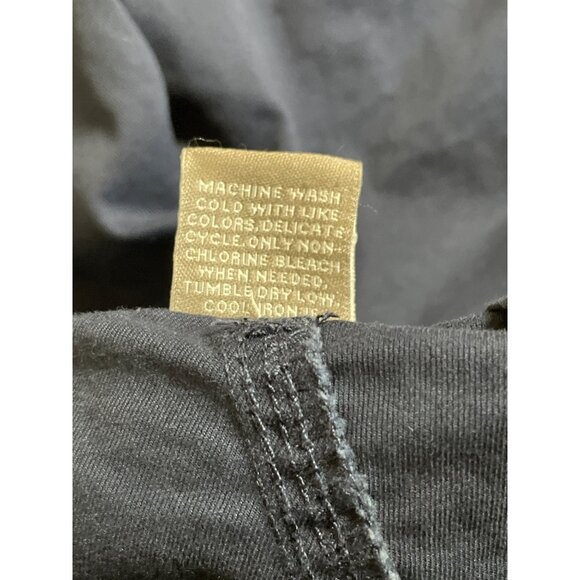 Falls Creek Mens Size 30 Navy Blue Canvas Cargo Shorts Stretch - Picture 8 of 8